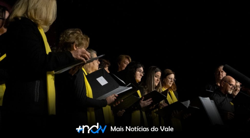 Uma noite de vozes em harmonia