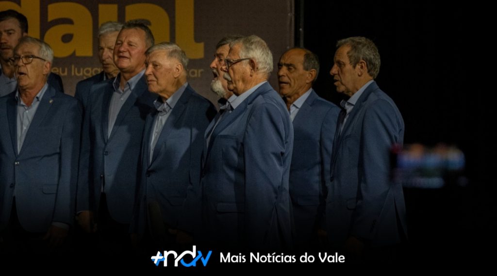 Uma noite de vozes em harmonia