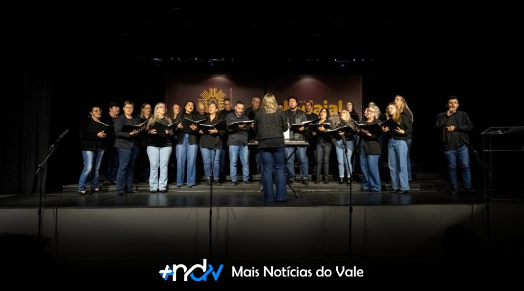 Uma noite de vozes em harmonia