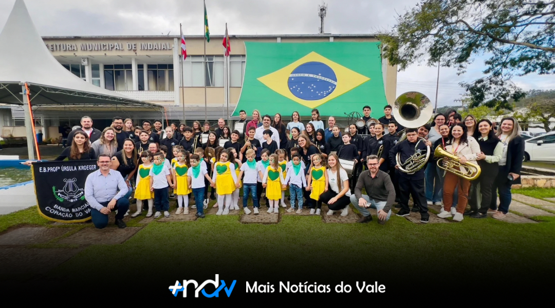 Semana da pátria em Indaial inicia com apresentações culturais