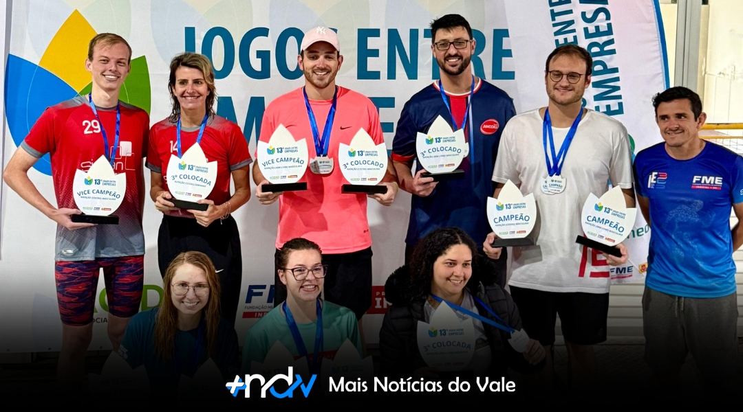 Sucesso marca os primeiros dias do 13º Jogos Entre Empresas de Indaial