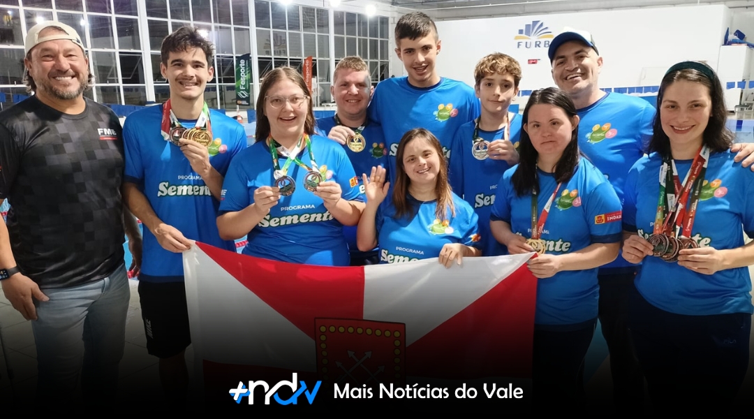 Você sabe quantas medalhas Indaial conquistou no Parajasc 2025?