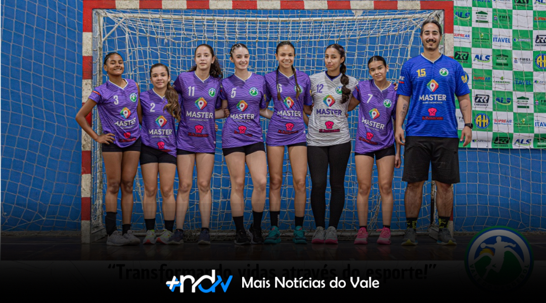 Equipe feminina cadete do Vale do Handebol de Indaial disputa 2ª etapa da Liga SC