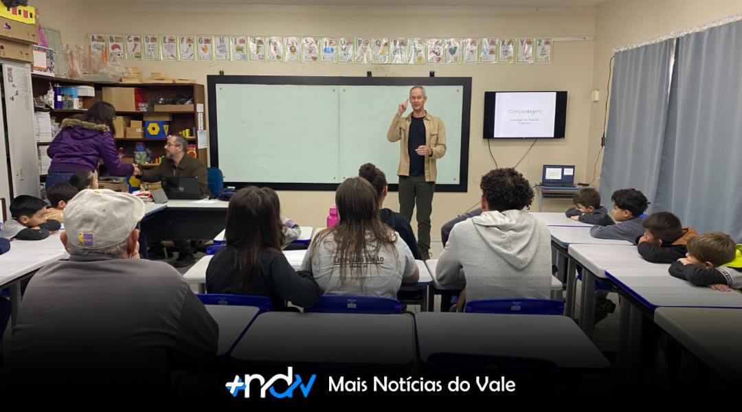 Crianças de Indaial aprendem a cuidar do planeta em novo programa educacional