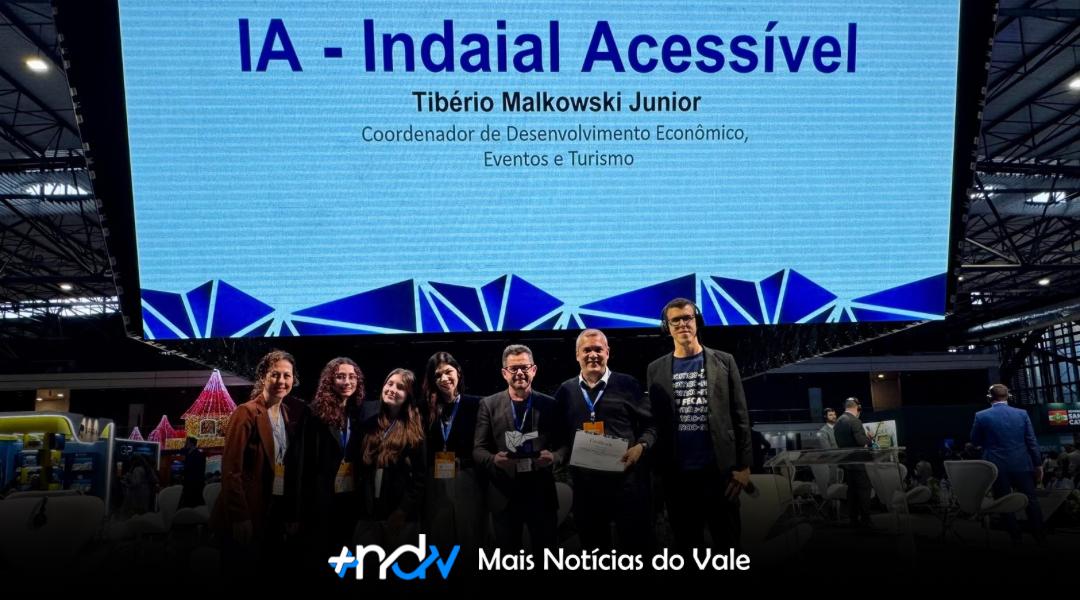 Indaial é premiada com Excelência em Inovação no COMAC 2025 com projeto de turismo acessível