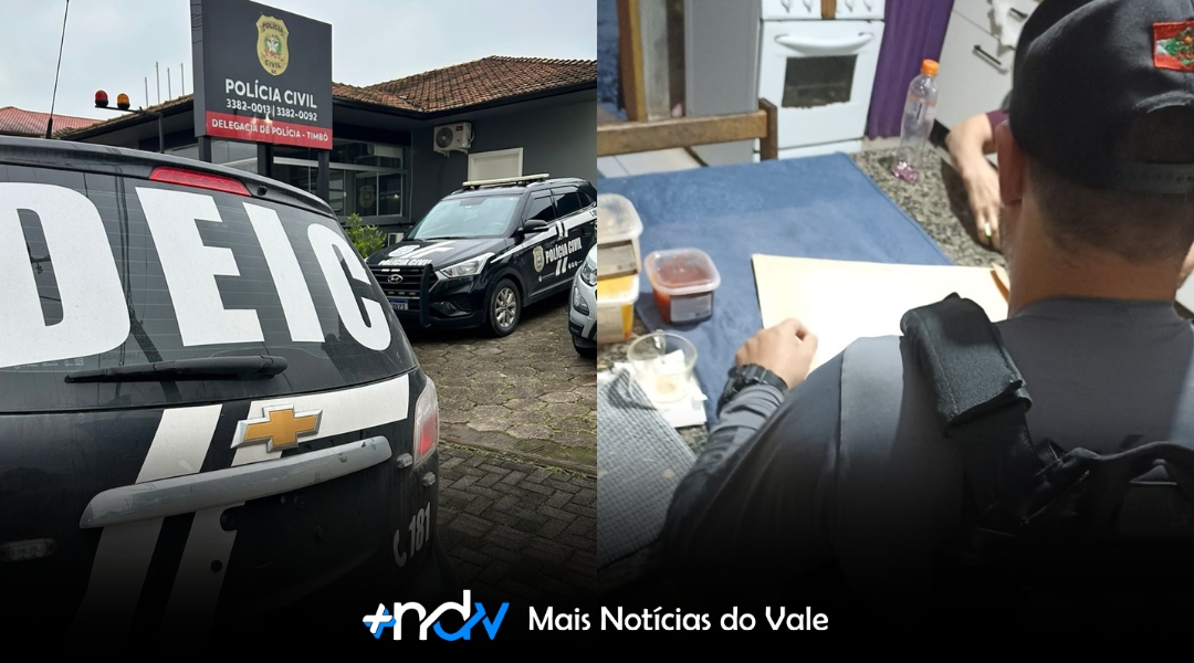 Polícia Civil investiga fraudes em contratações na Prefeitura de Timbó