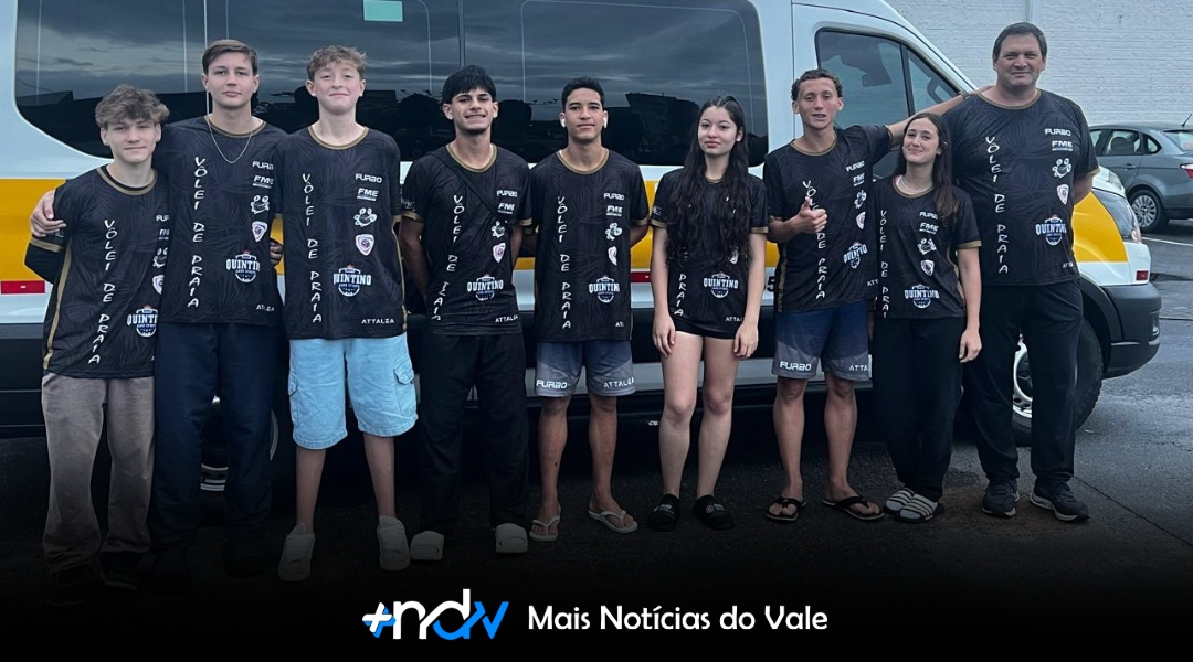 Indaial é destaque no Estadual Sub-17 de Vôlei de Praia