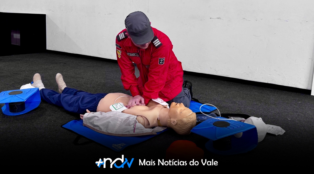 Você pode salvar uma vida: Indaial realiza manhã de capacitação aberta ao público