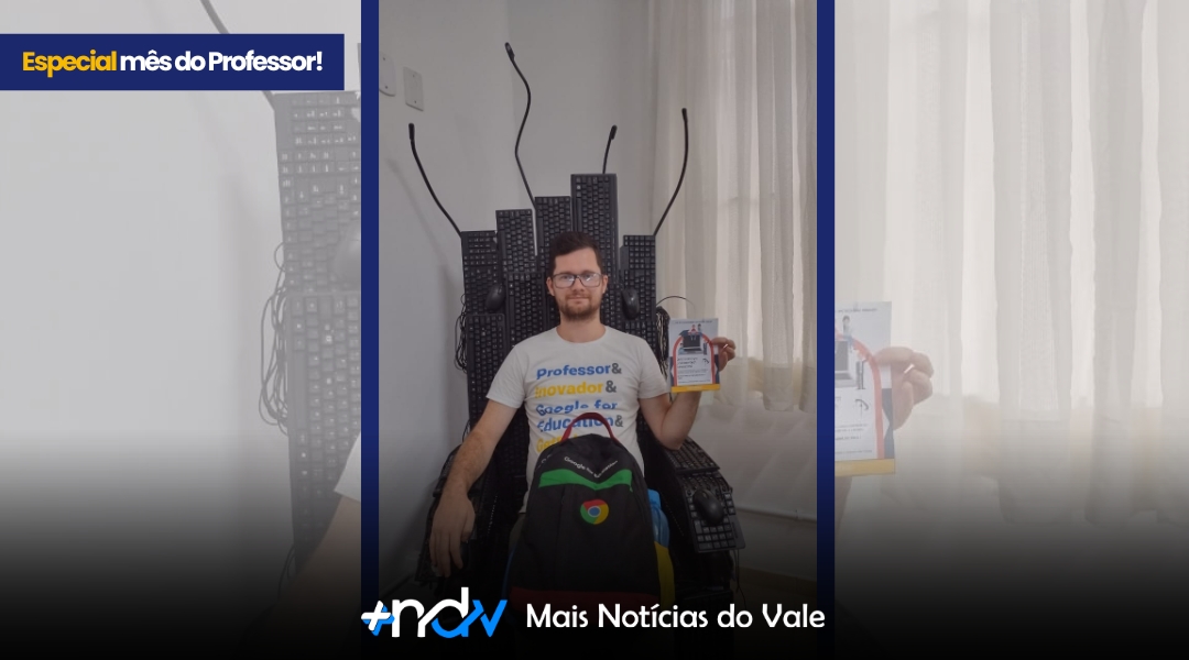 Tecnologia, empatia e paixão: a receita do professor John que faz toda a diferença