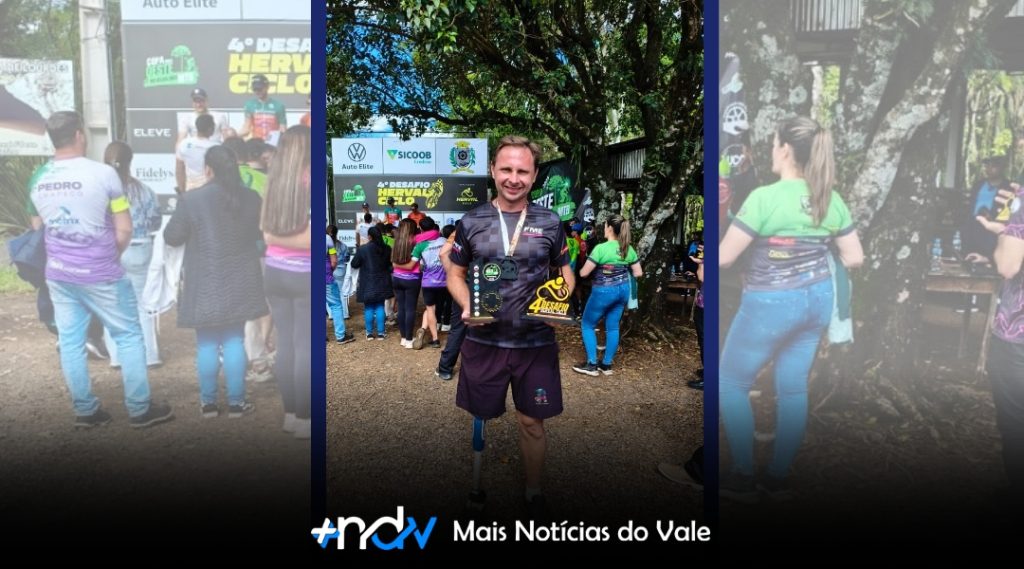 Atleta de Indaial conquista título geral da Copa Oeste de MTB 2025