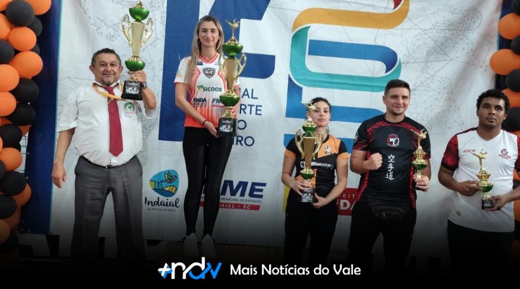 Indaial no topo: Dagurasu conquista o Estadual de Karatê