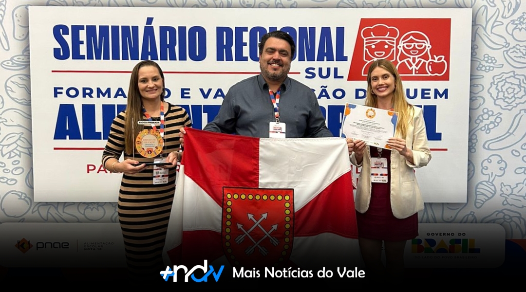 Indaial conquista reconhecimento nacional por projeto de Educação Alimentar e Nutricional