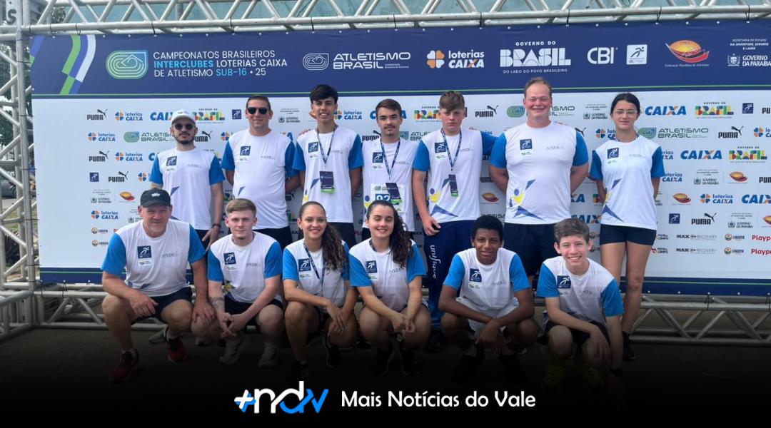 Timbó sobe ao pódio no Brasileiro Sub-16 de Atletismo