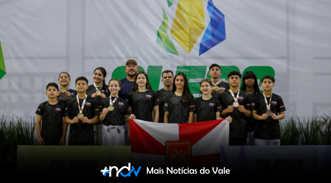 Indaial mostra força e talento na OLESC 2025