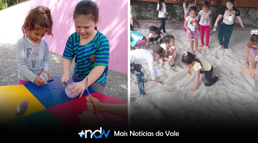 Explorando o passado: alunos da UEI Áurea Bonatti Merini vivenciam universo dos dinossauros e finalizam projeto com passeio educativo