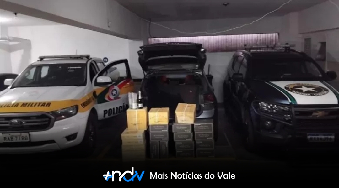 Vinho ilegal: apreensão de R$ 60 mil em rótulos argentinos em Indaial