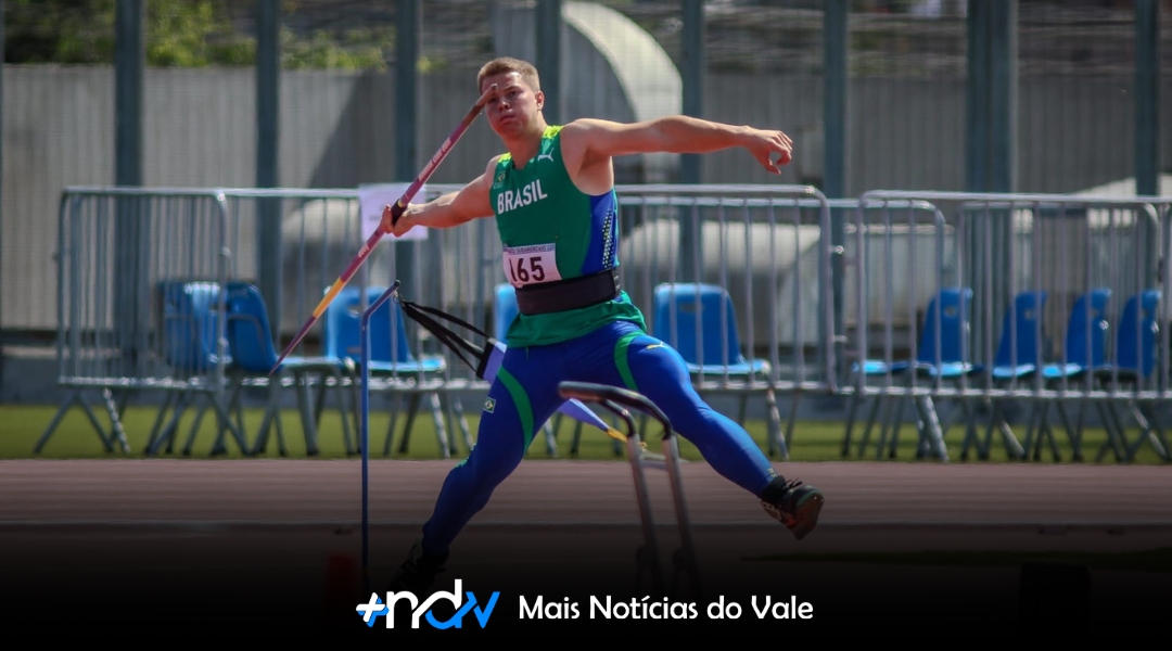 Orgulho de Timbó! Eduardo Raddatz conquista vice no Sul-Americano de Atletismo, no lançamento de Dardo