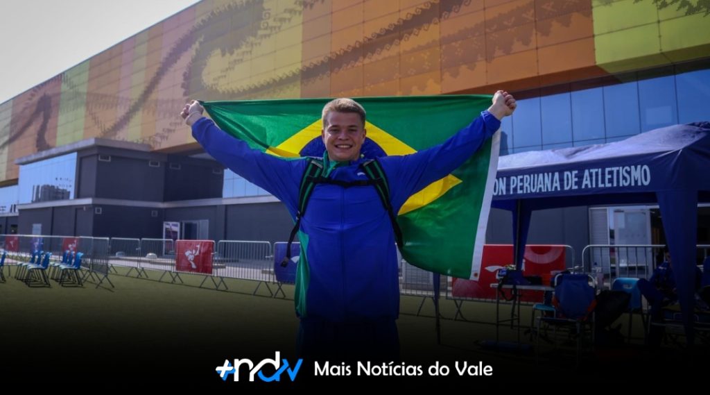 Orgulho de Timbó! Eduardo Raddatz conquista vice no Sul-Americano de Atletismo, no lançamento de Dardo