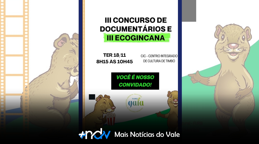 Timbó valoriza educação ambiental com premiação de alunos e escolas
