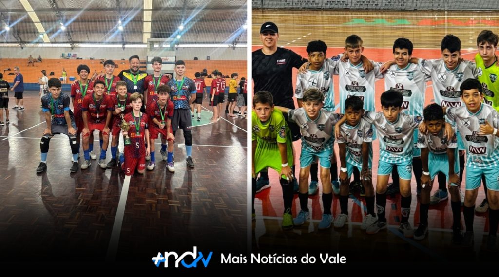 Indaial brilha no futsal de base com conquistas e classificação histórica