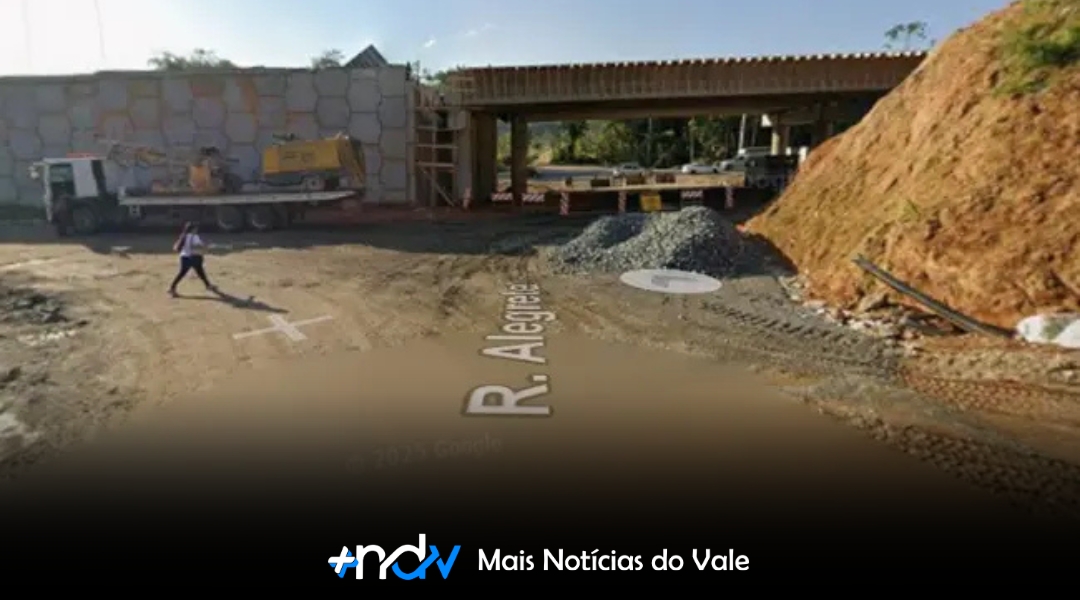Interdição na BR-470 altera acesso à Rua Alegrete para continuidade das obras