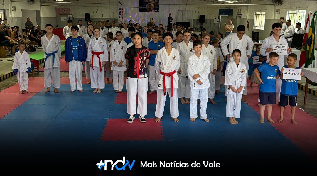 Última etapa do Estadual de Karatê pode consagrar equipe de Indaial como única 100% invicta da Fekisc