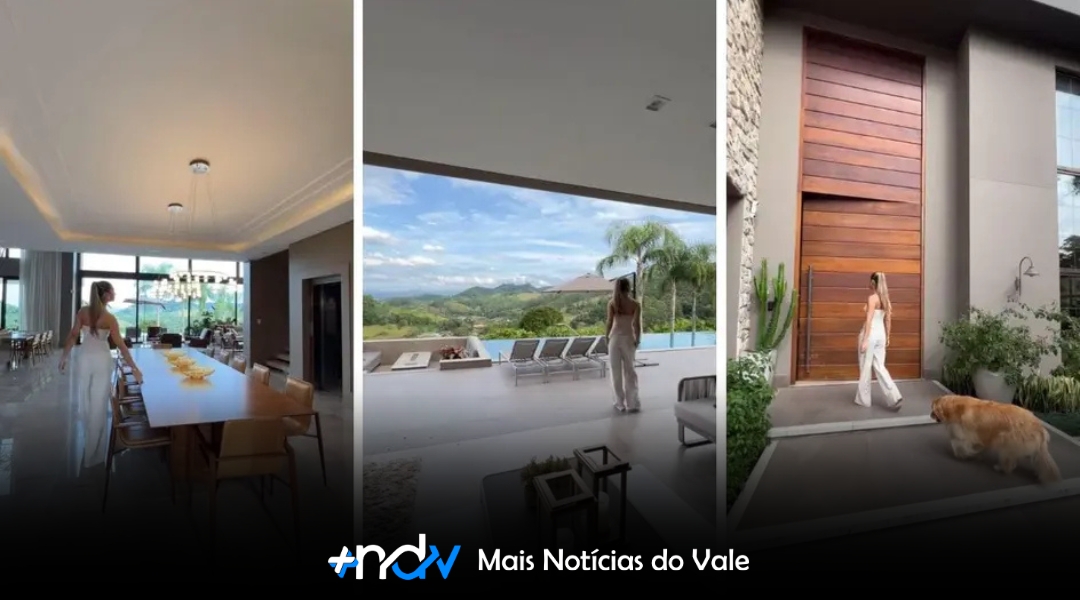 Mansão de luxo em Pomerode avaliada em R$ 10,6 milhões chama atenção na internet