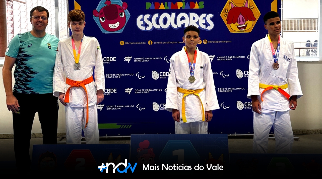 Indaialense conquista vice-campeonato nacional no Judô das Paralimpíadas Escolares