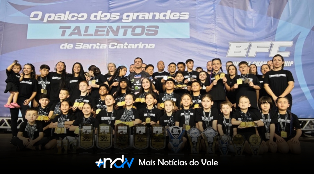 Invencíveis: atletas de Indaial fazem história no Jiu-Jitsu catarinense