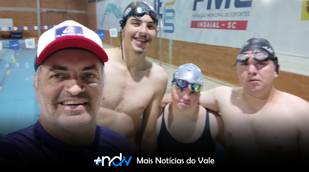 Atletas da FME Indaial representam SC nas Olimpíadas das Apaes