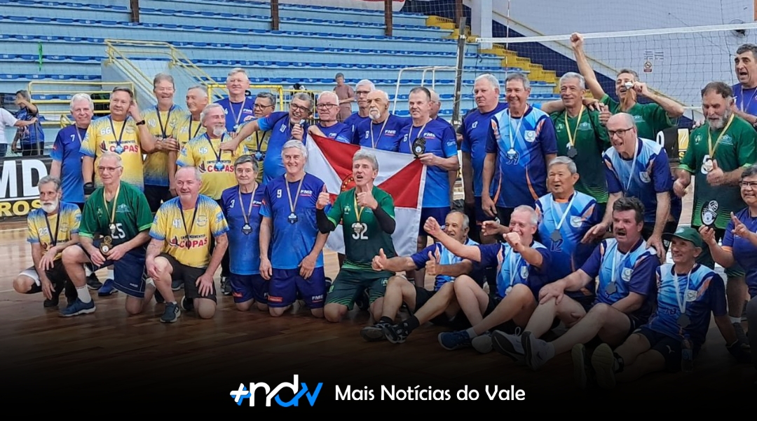 Indaial sedia a 1ª Copa de Voleibol Adaptado 60+