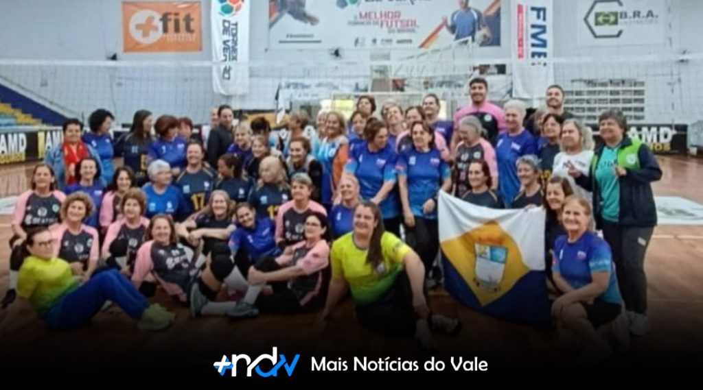 Indaial sedia a 1ª Copa de Voleibol Adaptado 60+