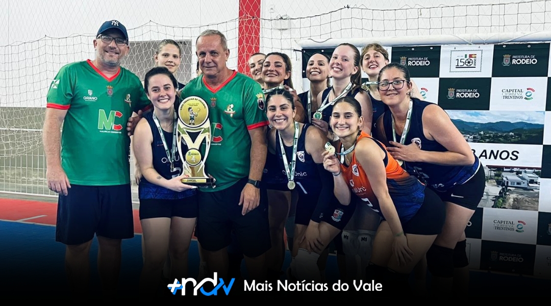 Attalea/FME Indaial encerra temporada com título na Copa Trentina