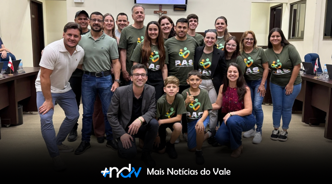 Unidos Pela PAS é declarada de utilidade pública municipal