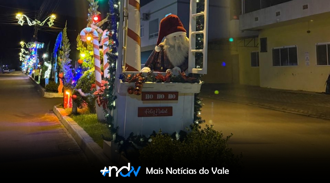 O Natal que nasceu da união e hoje encanta quem passa por Indaial