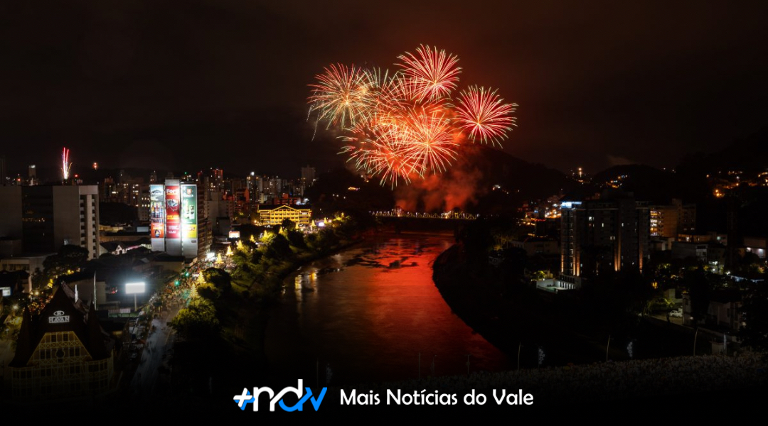 Virada do ano promete lotar o centro de Blumenau