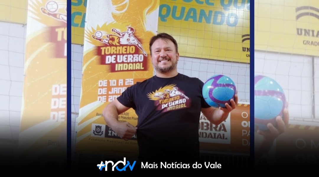 Professor Gio assume como diretor de paradesporto em Indaial