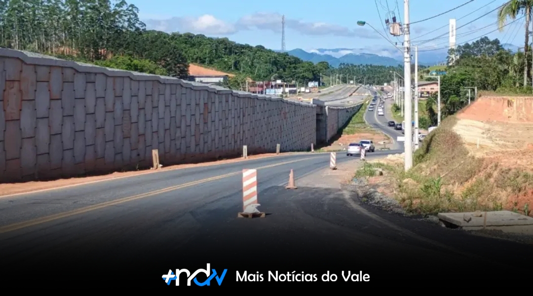 Depois de anos de espera, viadutos da BR-470, em Indaial, Blumenau e Gaspar se aproximam da conclusão
