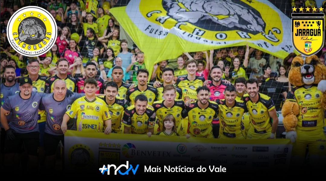 Paixão, tradição e grandes nomes: Cachorrões Futsal vem para fazer história em Indaial