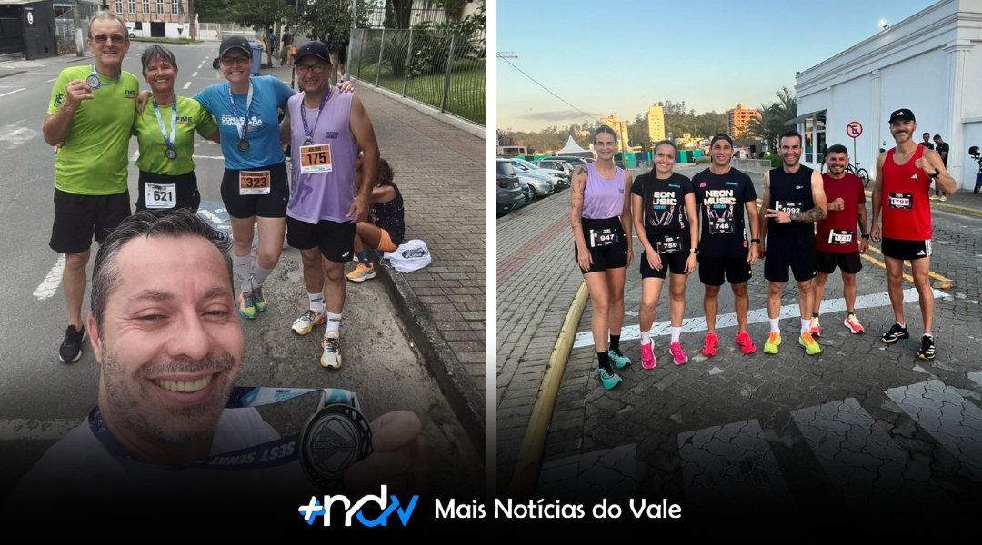 Indaial soma pódios no atletismo em Brusque e Blumenau