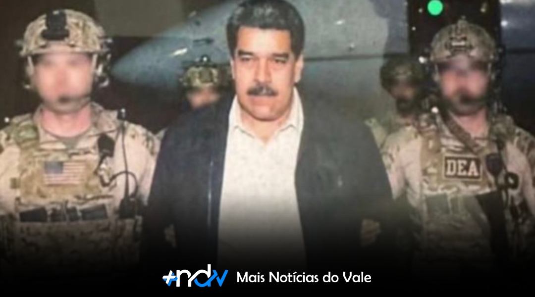 Nicolás Maduro é capturado pelos EUA