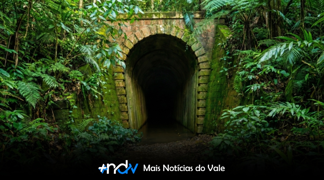 Apiúna resgata patrimônio ferroviário com revitalização do maior túnel da EFSC