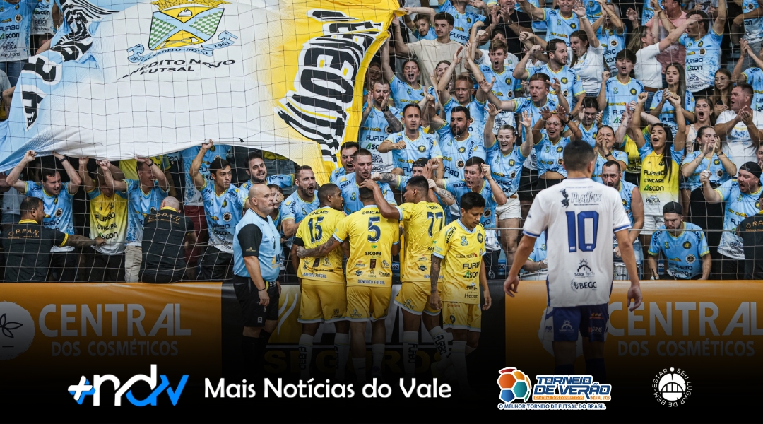 Virada, goleada e equilíbrio marcam mais uma noite do 39º Torneio de Verão de Indaial