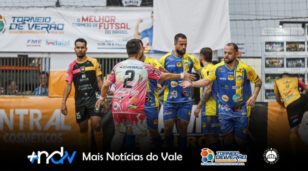 Virada, goleada e equilíbrio marcam mais uma noite do 39º Torneio de Verão de Indaial