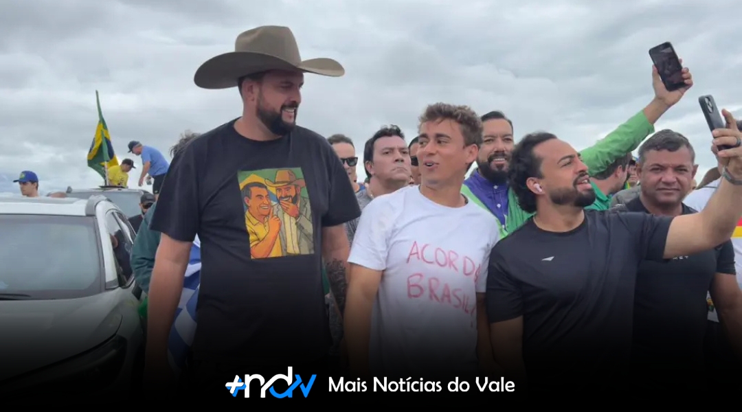 Zé Trovão é o primeiro deputado catarinense a aderir à caminhada liderada por Nikolas Ferreira