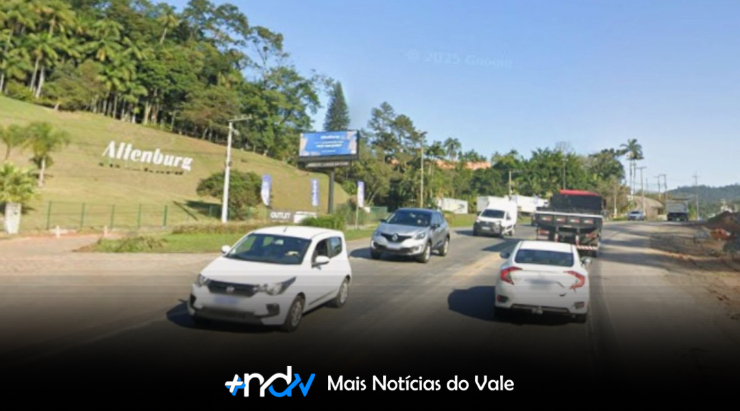 Bloqueio temporário altera rotina na BR-470