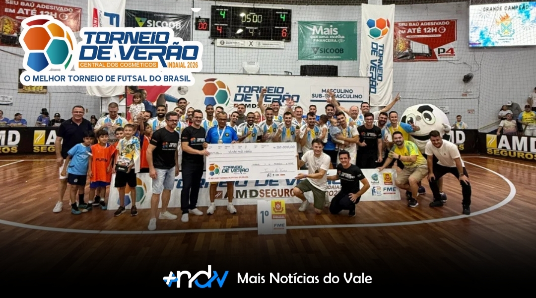 COMEÇA HOJE – Indaial volta a respirar futsal com a largada do Torneio de Verão