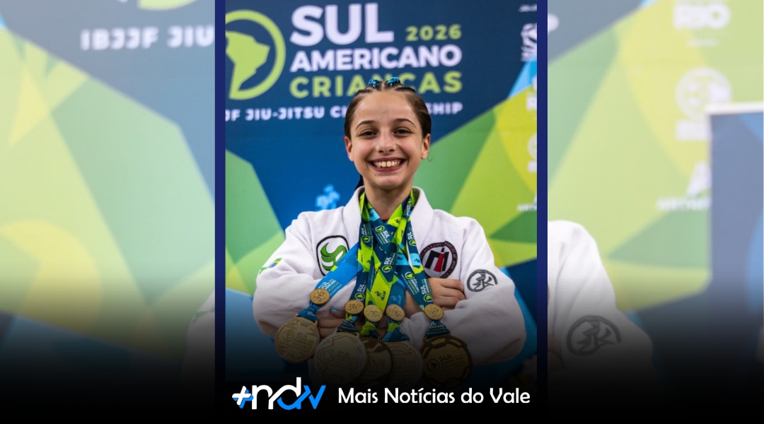De Indaial para o mundo: Beatriz Tesser, de 12 anos, brilha no Jiu-Jitsu internacional