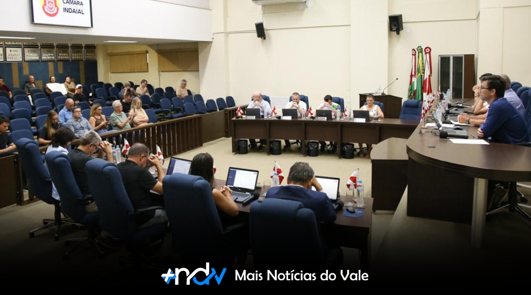 Entre leituras e votações, Câmara de Indaial discute mudanças internas e demandas da comunidade