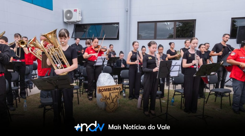 Escola Municipal Bombeiro Cívico Helga Ittner é inaugurada em Indaial